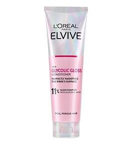 L'Oreal Paris L'OrÈAl Paris Elvive Glycolic Gloss Conditioner For Dull Porous Hair, 150Ml