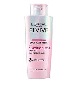 L'Oreal Paris L'OrÈAl Paris Elvive Glycolic Gloss Shampoo For Dull Porous Hair, 200Ml