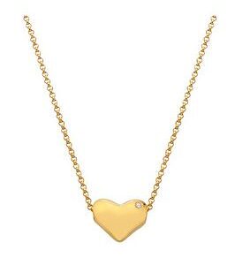 Hot Diamonds Hd X Jj Desire Pendant - Gold Plated