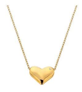 Hot Diamonds Hd X Jj Desire Statement Pendant - Gold Plated